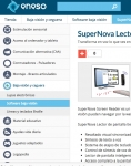 Captura de http://www.eneso.es/producto/supernova-lector-pantalla
